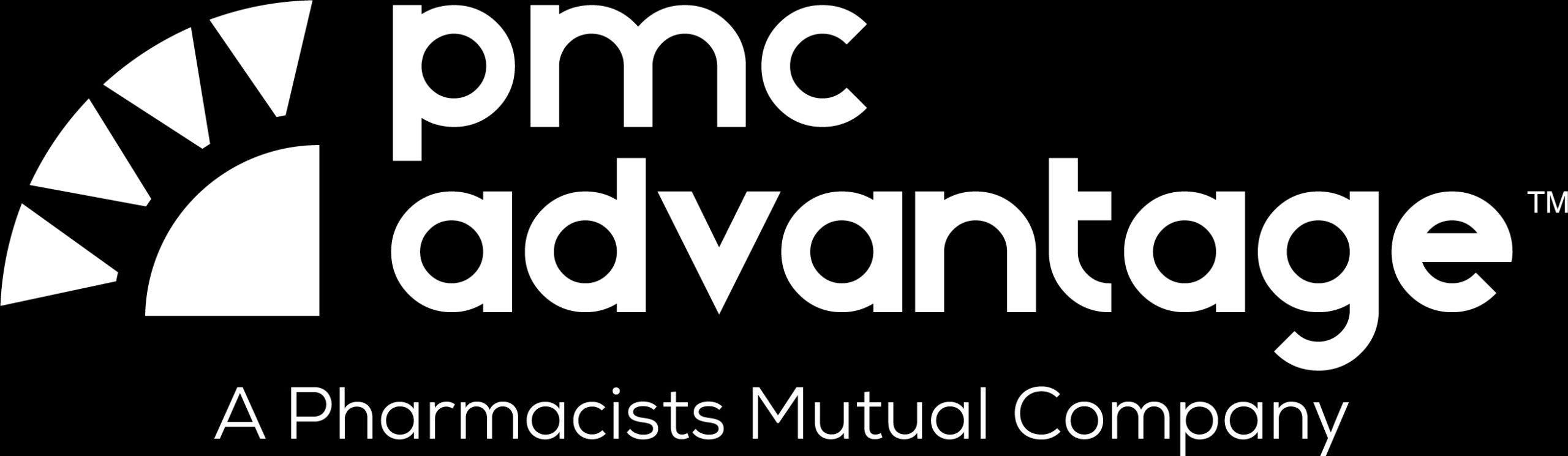 PMC Advantage white on black